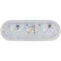 Peterson Manufacturing Clear Oval Shape LED With Grommet Plug V821KC-7